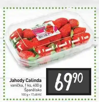 Billa Jahody calinda vanička, 1 ks, 400 g nabídka