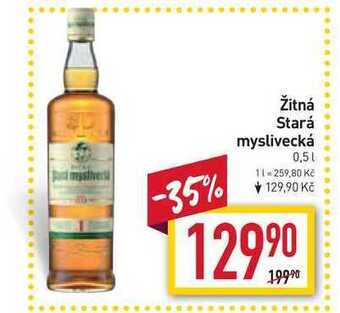 Billa Žitná stará myslivecká 0,5l nabídka