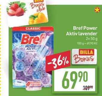 Bref power aktiv lavender 2x 50 g