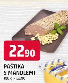Trefa Paštika s mandlemi 100g nabídka