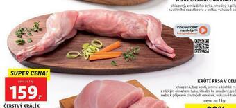 Lidl Čerstvý králík nabídka