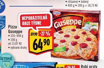 Albert Pizza guseppe nabídka