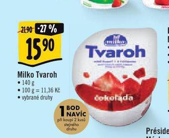 Albert Milko tvaroh nabídka