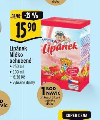 Albert Lipánek mléko ochucené nabídka