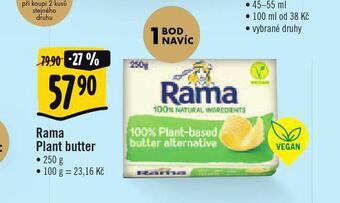 Albert Rama plant butter nabídka