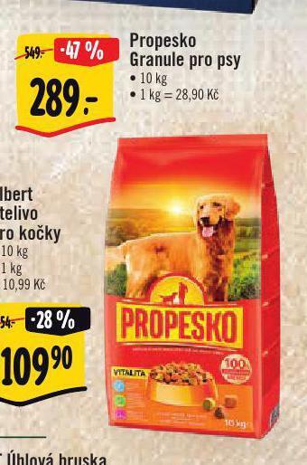 Albert Propesko granule pro psy nabídka