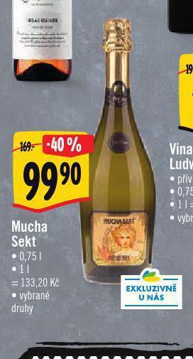 Albert Mucha sekt nabídka