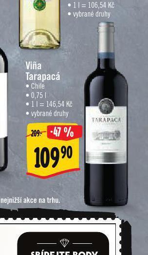 Albert Viňa tarapacá nabídka