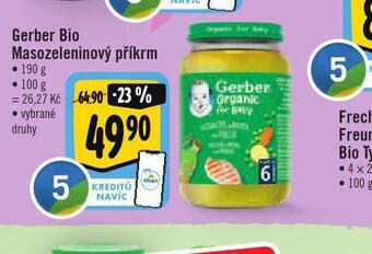 Albert Gerber bio masozeleninový příkrm nabídka