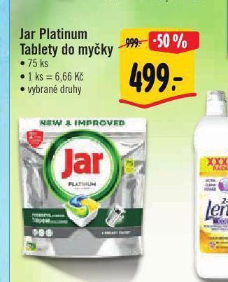 Albert Jar platinum tablety do myčky nabídka