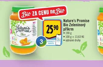 Albert Bio zeleninový příkrm nabídka