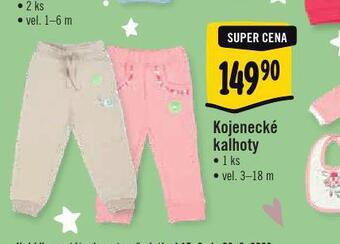 Kojenecké kalhoty