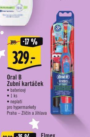 Albert Oral b zubní kartáček nabídka