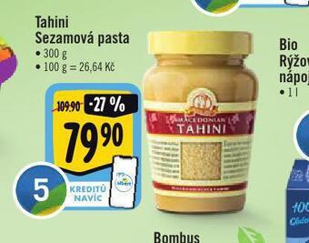 Albert Tahini sezamová pasta nabídka