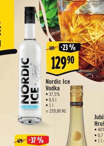 Albert Nordic ice vodka nabídka