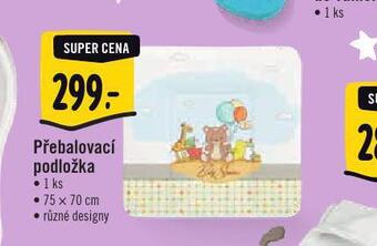 Albert Přebalovací podložka nabídka