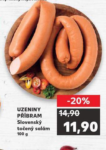 Slovenský točený salám
