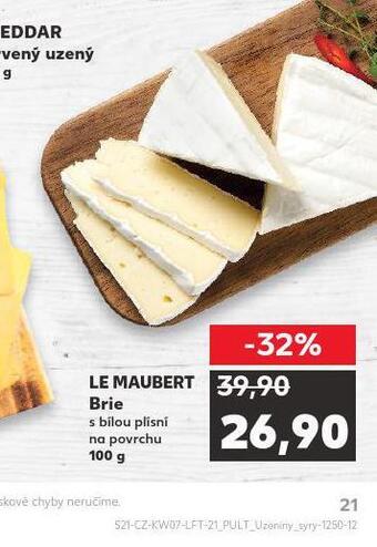 Kaufland Le maubert brie nabídka