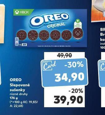 Kaufland Oreo slepované sušenky nabídka