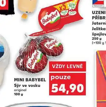 Mini babybel sýr ve vosku