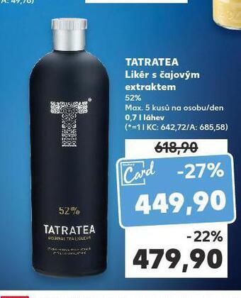 Kaufland Tatratea nabídka