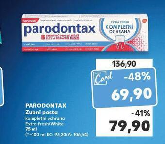 Kaufland Parodontax zubní pasta nabídka