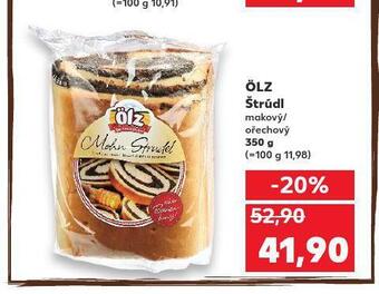 Kaufland Ölz štrúdl nabídka