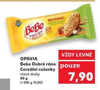 Kaufland Opavia bebe dobré ráno nabídka