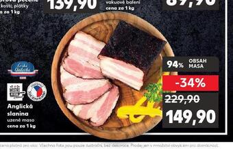Kaufland Anglická slanina nabídka