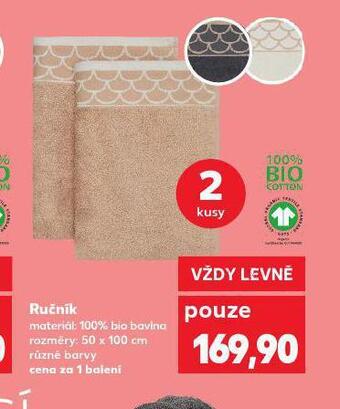 Kaufland Ručník 50 x 100 cm nabídka