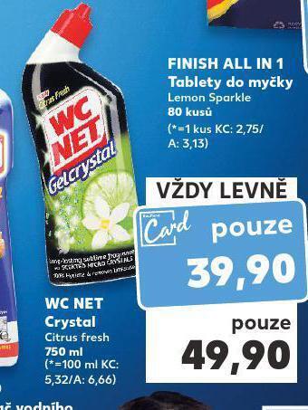 Kaufland Wc net crystal nabídka