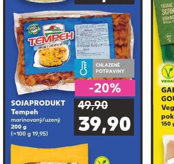 Kaufland Sojaprodukt tempeh nabídka