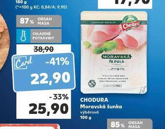 Kaufland Chodura moravská šunka nabídka