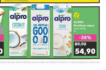 Kaufland Alpro rostlinný nápoj nabídka