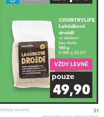 Countrylife lahůdkové droždí