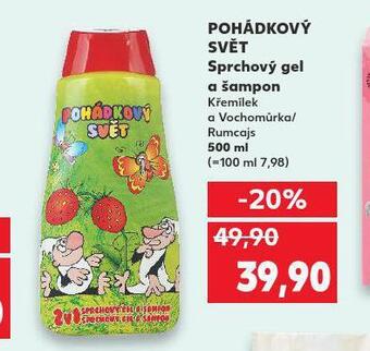 Kaufland Pohádkový svět sprchový gel a šampon nabídka