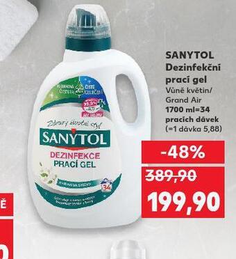 Sanytol dezinfekční prací gel