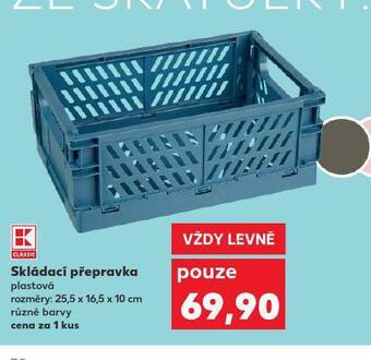 Skládací přepravka