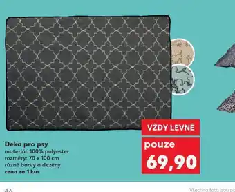 Kaufland Deka pro psy nabídka