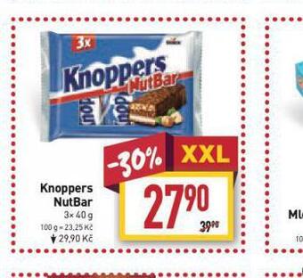 Billa Knoppers nutbar nabídka
