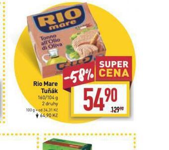 Billa Rio mare tuňák nabídka