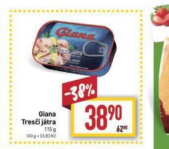 Billa Giana tresčí játra nabídka