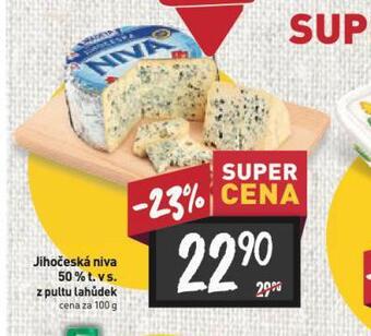 Billa Jihočeská niva 50% nabídka
