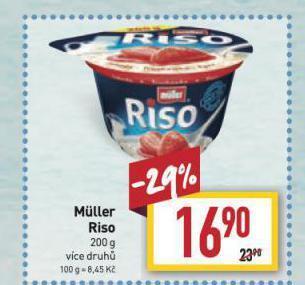 Billa Mülle riso nabídka
