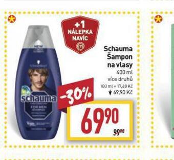Billa Schauma šampon nabídka