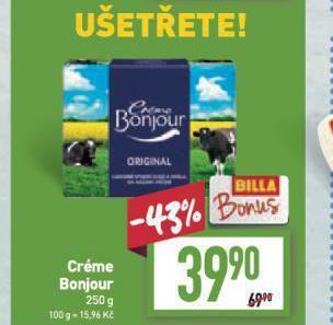 Billa Créme bonjour nabídka