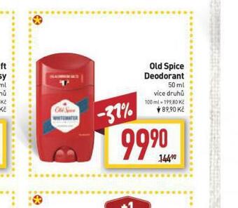 Billa Old spice deodorant nabídka