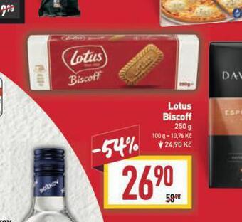 Billa Lotus biscoff nabídka