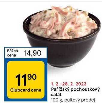 Tesco Pařížský pochoutkový salát 100 g nabídka