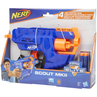 Action Zbraň n-strike elite scout mkii nerf nabídka
